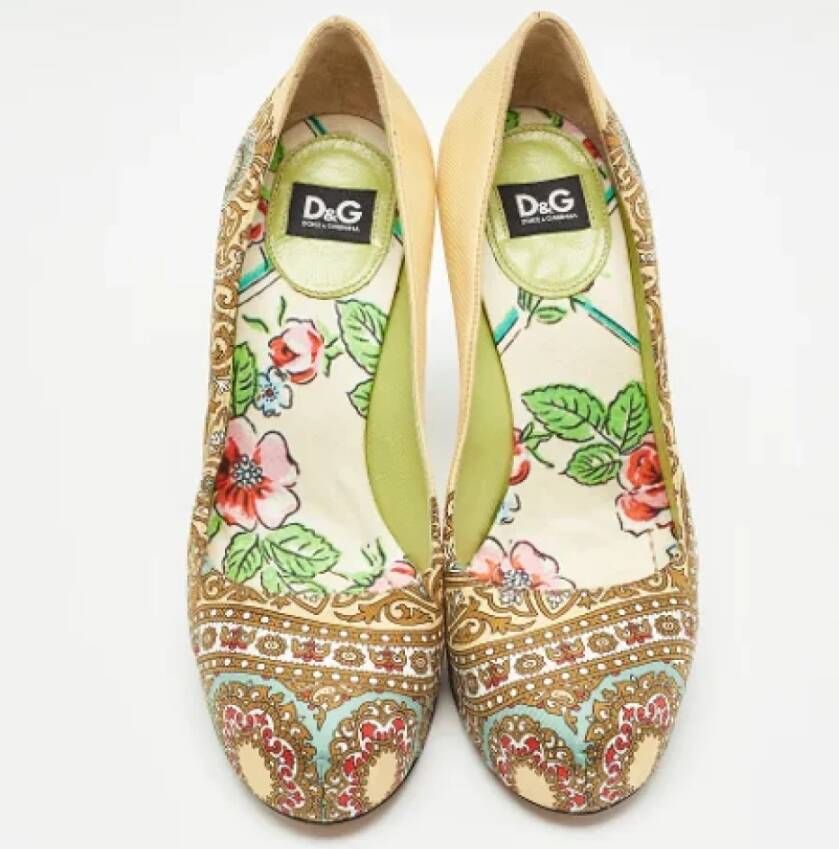 Dolce & Gabbana Pre-owned Fabric heels Multicolor Dames