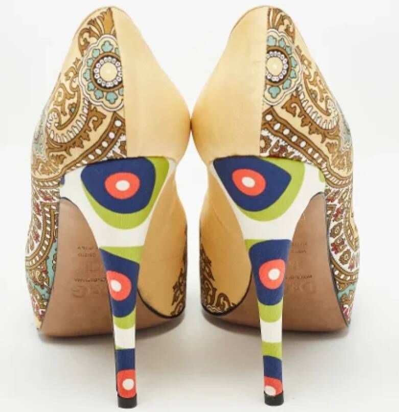 Dolce & Gabbana Pre-owned Fabric heels Multicolor Dames