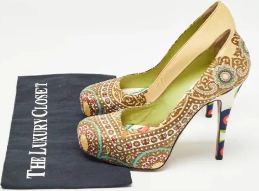 Dolce & Gabbana Pre-owned Fabric heels Multicolor Dames