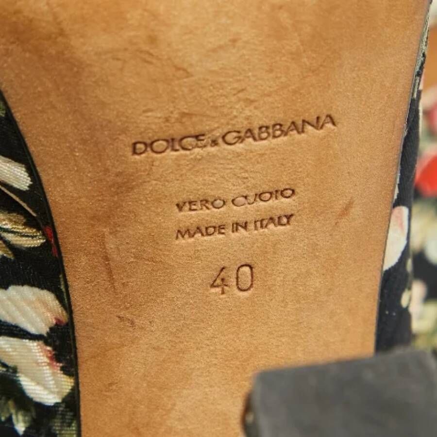 Dolce & Gabbana Pre-owned Fabric heels Multicolor Dames