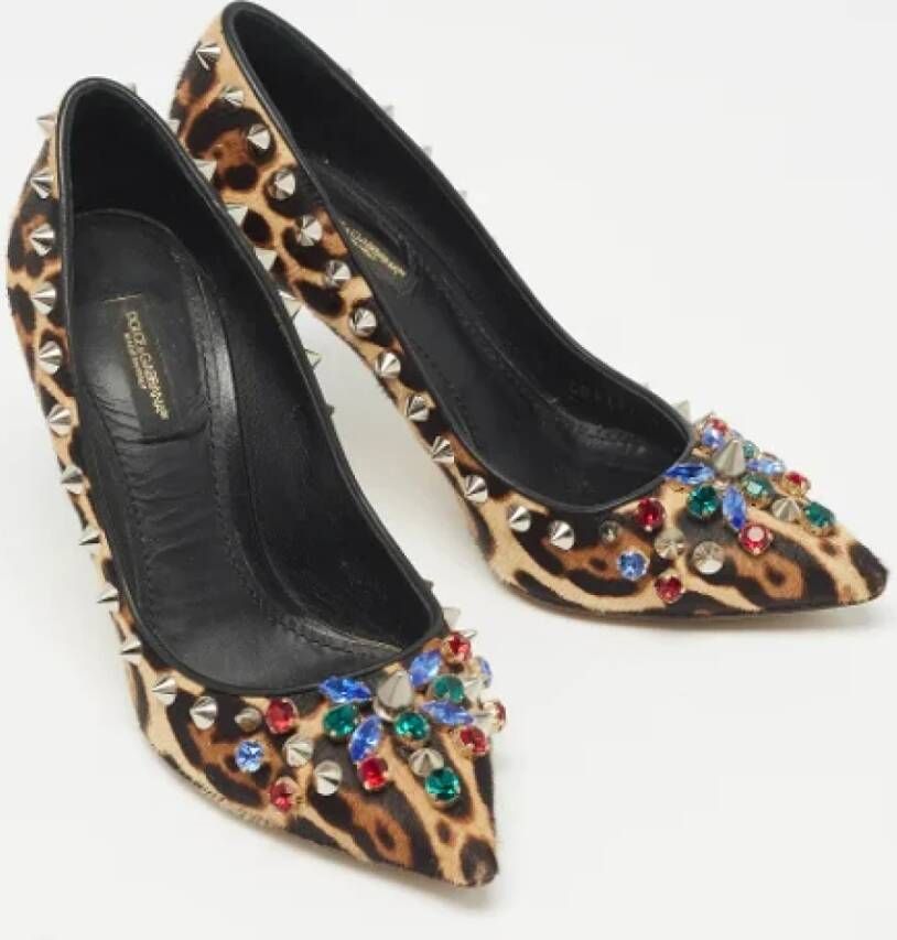 Dolce & Gabbana Pre-owned Fabric heels Multicolor Dames