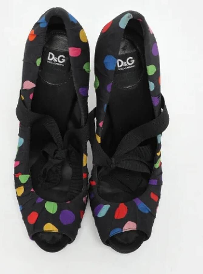 Dolce & Gabbana Pre-owned Fabric heels Multicolor Dames