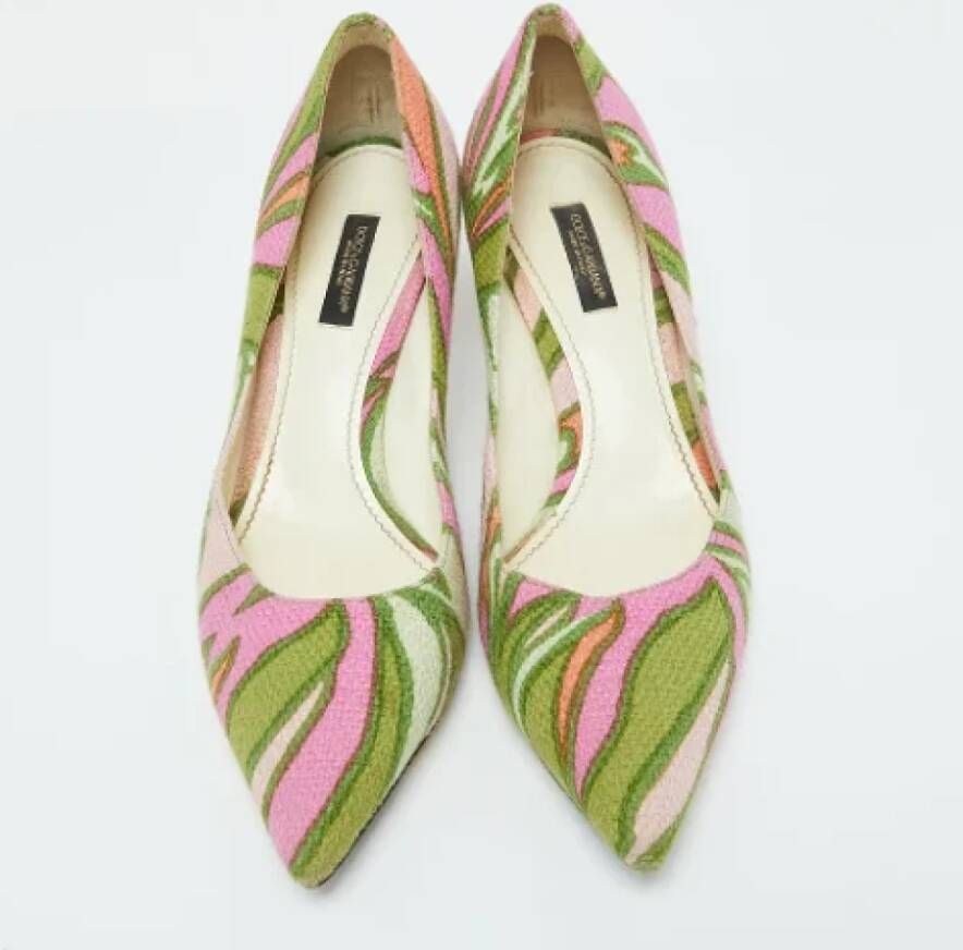 Dolce & Gabbana Pre-owned Fabric heels Multicolor Dames