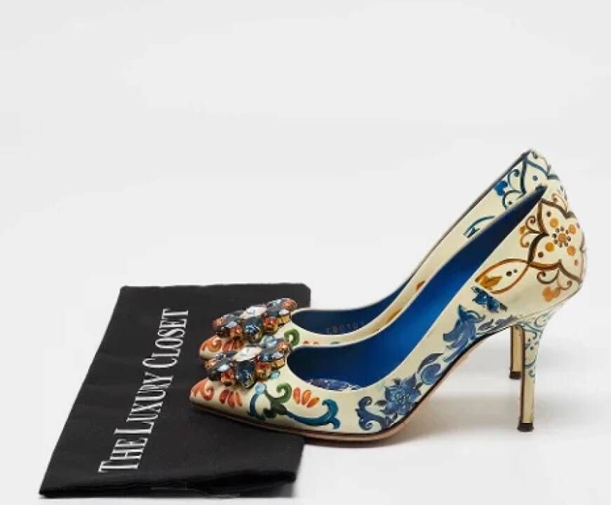 Dolce & Gabbana Pre-owned Fabric heels Multicolor Dames