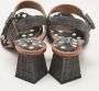 Dolce & Gabbana Pre-owned Fabric sandals Black Dames - Thumbnail 4