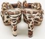 Dolce & Gabbana Pre-owned Fabric sandals Brown Dames - Thumbnail 3