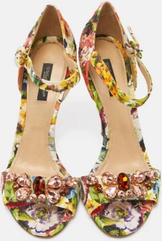 Dolce & Gabbana Pre-owned Fabric sandals Multicolor Dames