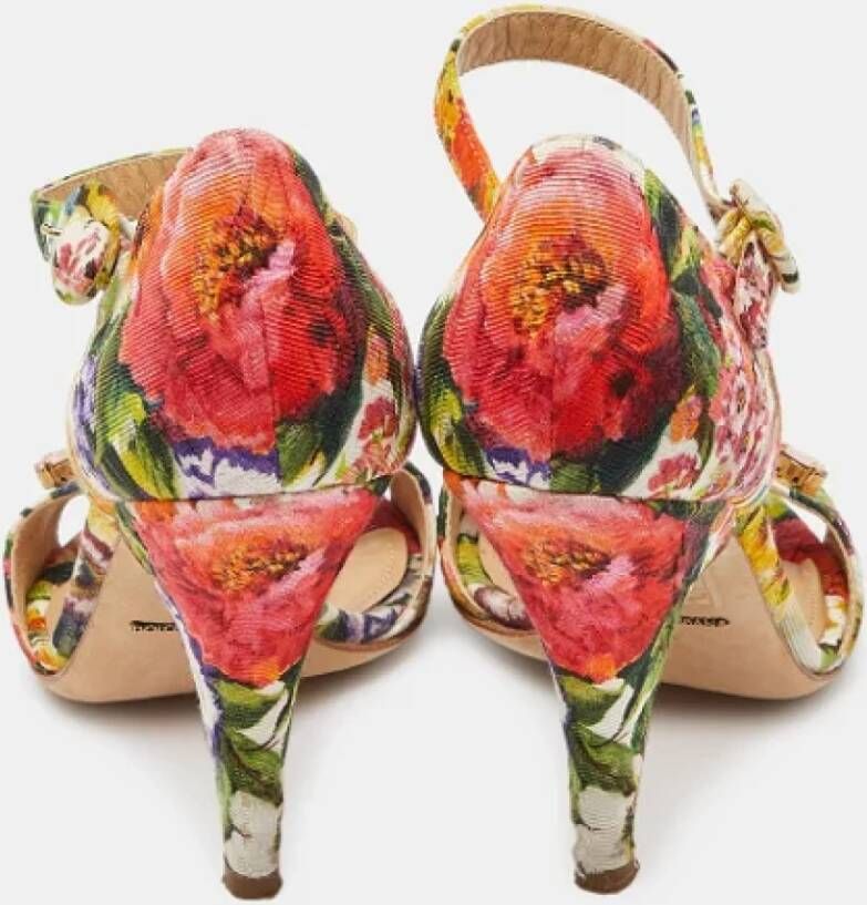 Dolce & Gabbana Pre-owned Fabric sandals Multicolor Dames