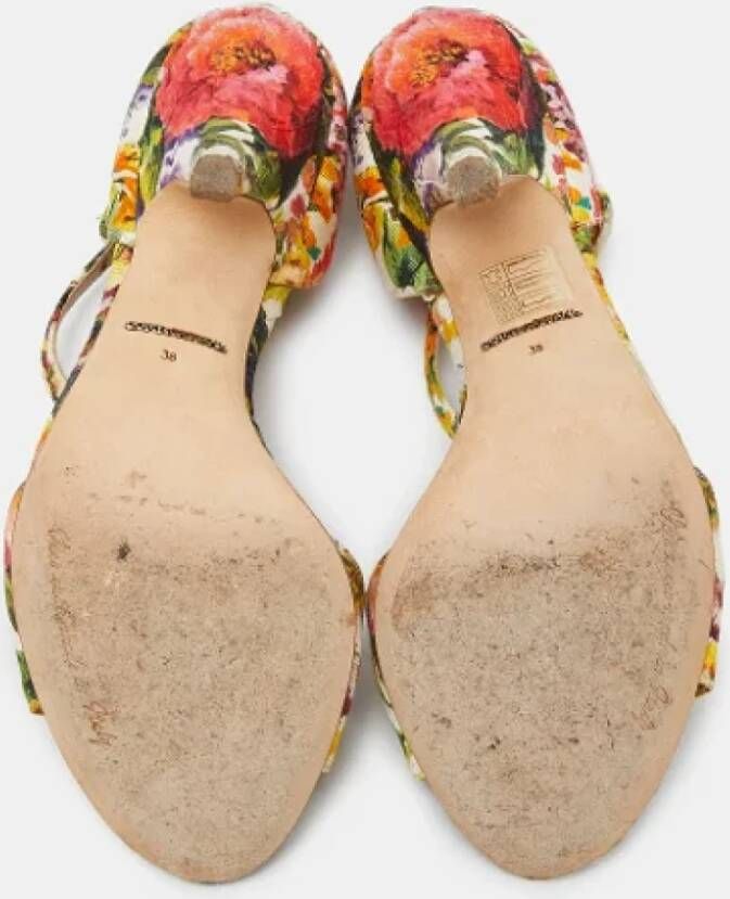 Dolce & Gabbana Pre-owned Fabric sandals Multicolor Dames