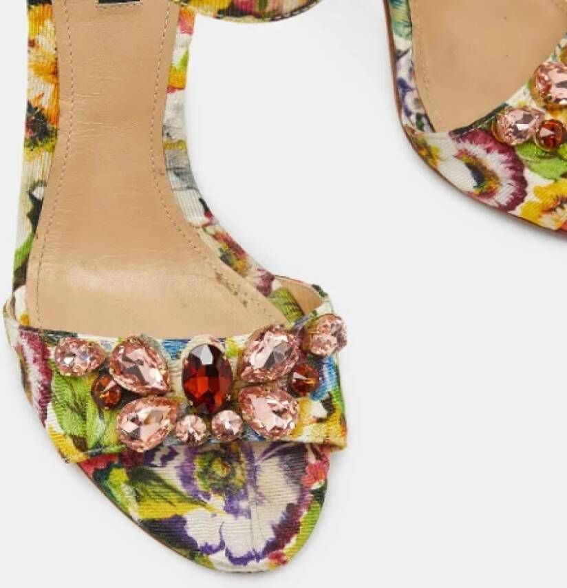 Dolce & Gabbana Pre-owned Fabric sandals Multicolor Dames