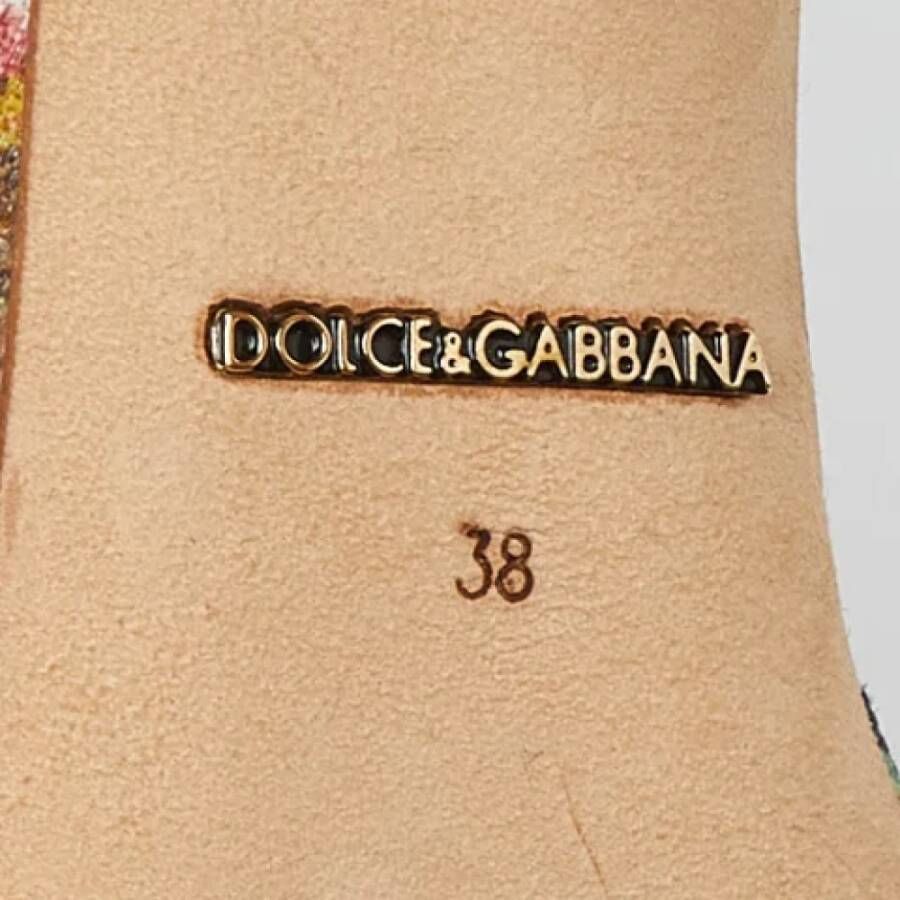 Dolce & Gabbana Pre-owned Fabric sandals Multicolor Dames