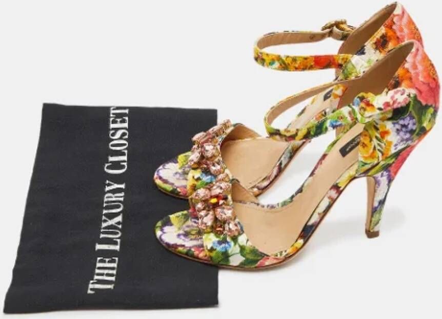 Dolce & Gabbana Pre-owned Fabric sandals Multicolor Dames