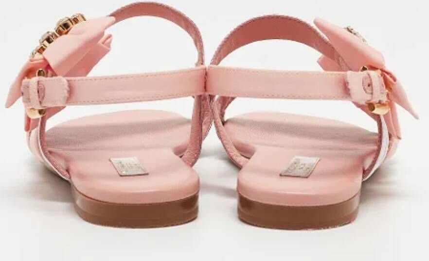 Dolce & Gabbana Pre-owned Fabric sandals Pink Dames