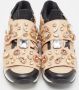 Dolce & Gabbana Pre-owned Fabric sneakers Beige Dames - Thumbnail 2