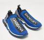 Dolce & Gabbana Pre-owned Fabric sneakers Blue Heren - Thumbnail 4