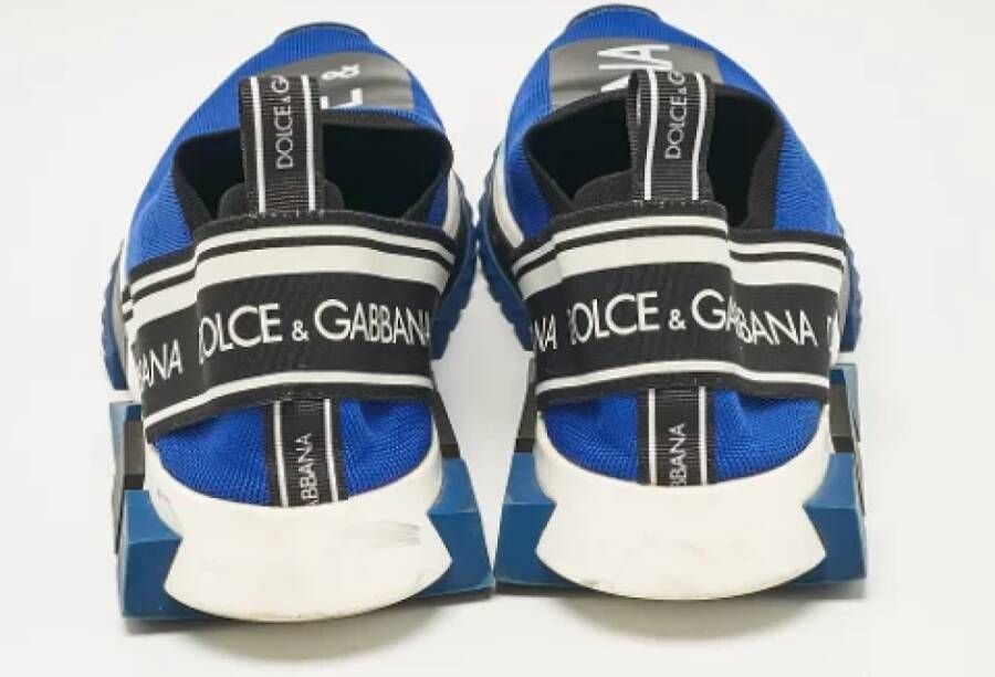 Dolce & Gabbana Pre-owned Fabric sneakers Blue Heren