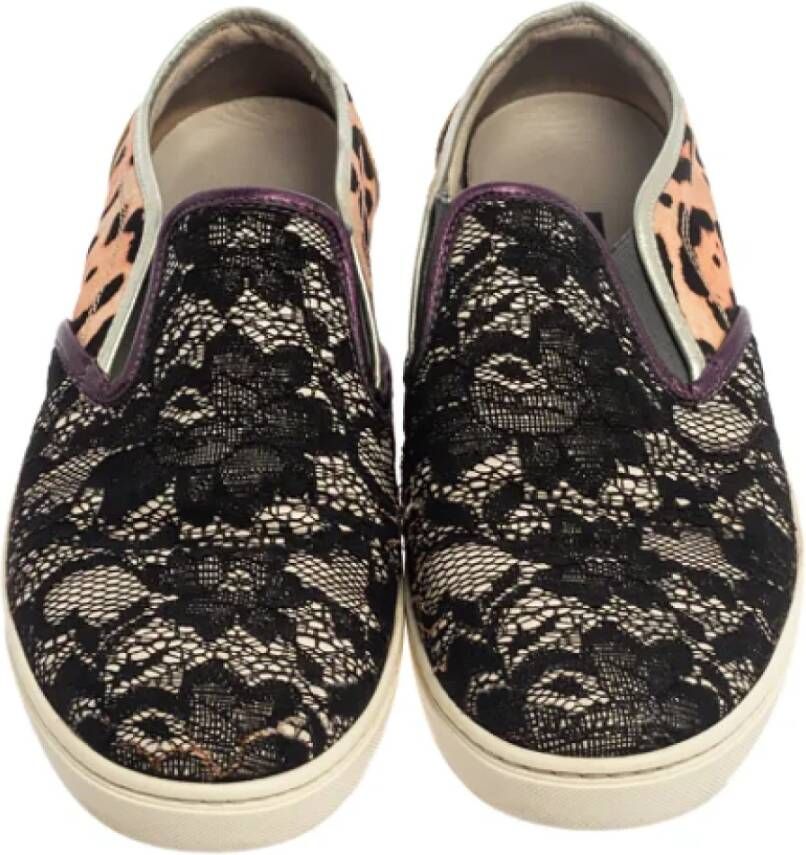 Dolce & Gabbana Pre-owned Fabric sneakers Multicolor Dames