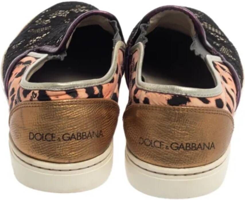 Dolce & Gabbana Pre-owned Fabric sneakers Multicolor Dames