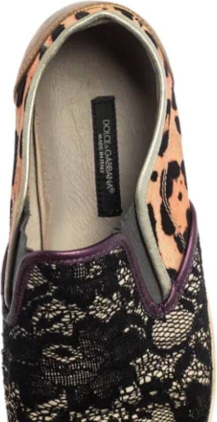 Dolce & Gabbana Pre-owned Fabric sneakers Multicolor Dames