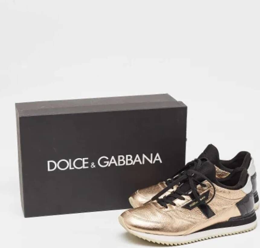 Dolce & Gabbana Pre-owned Fabric sneakers Pink Dames