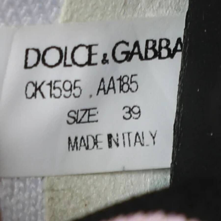 Dolce & Gabbana Pre-owned Fabric sneakers Pink Dames