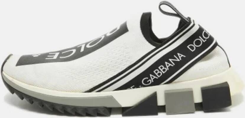 Dolce & Gabbana Pre-owned Fabric sneakers White Dames