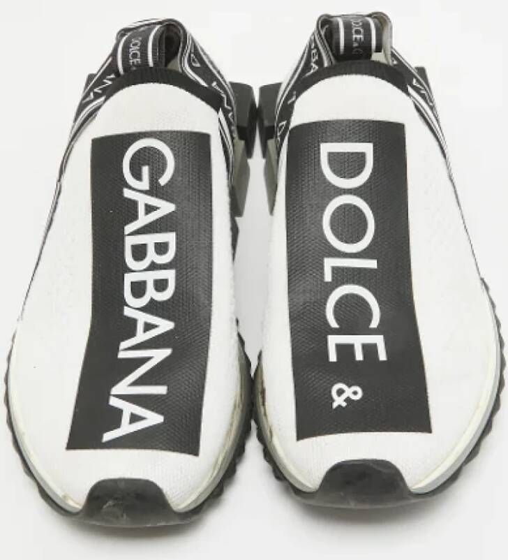 Dolce & Gabbana Pre-owned Fabric sneakers White Dames