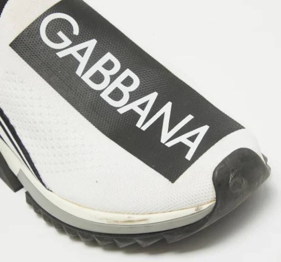 Dolce & Gabbana Pre-owned Fabric sneakers White Dames