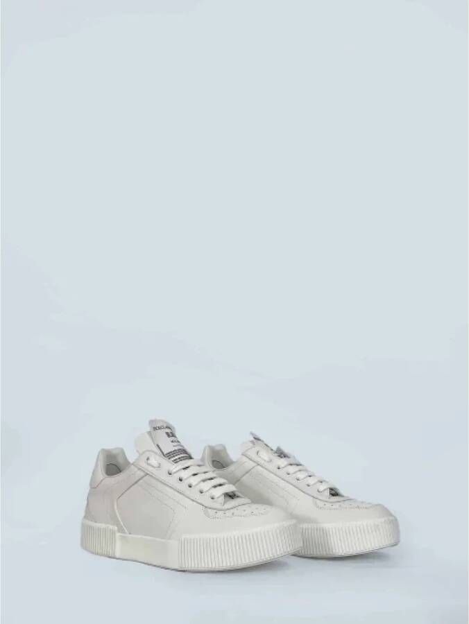 Dolce & Gabbana Pre-owned Fabric sneakers White Dames