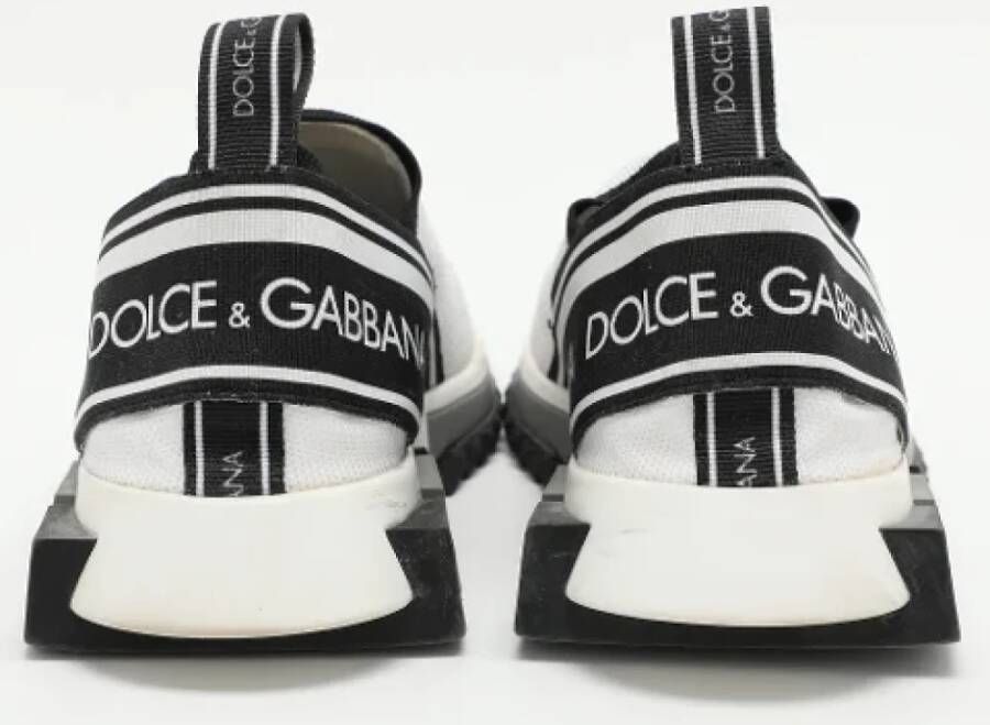 Dolce & Gabbana Pre-owned Fabric sneakers White Dames