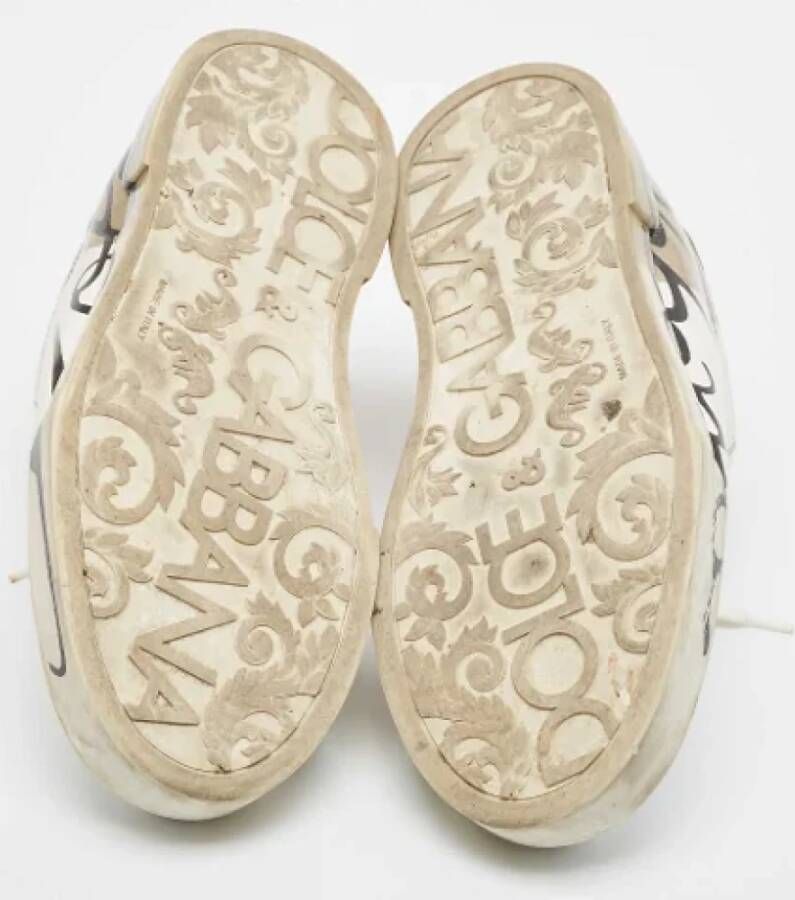 Dolce & Gabbana Pre-owned Fabric sneakers White Heren