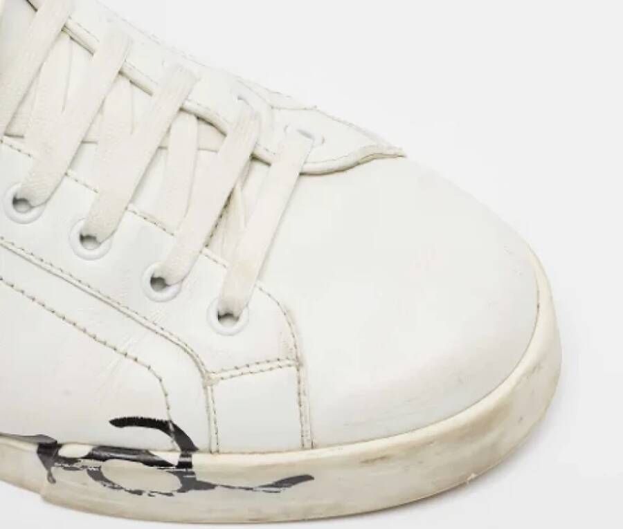 Dolce & Gabbana Pre-owned Fabric sneakers White Heren