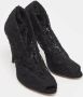 Dolce & Gabbana Pre-owned Lace boots Black Dames - Thumbnail 4