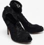 Dolce & Gabbana Pre-owned Lace boots Black Dames - Thumbnail 4