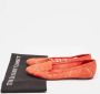 Dolce & Gabbana Pre-owned Lace flats Orange Dames - Thumbnail 8