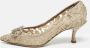 Dolce & Gabbana Pre-owned Lace heels Beige Dames - Thumbnail 2