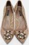 Dolce & Gabbana Pre-owned Lace heels Beige Dames - Thumbnail 2