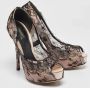 Dolce & Gabbana Pre-owned Lace heels Black Dames - Thumbnail 4