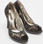 Dolce & Gabbana Pre-owned Lace heels Black Dames - Thumbnail 3