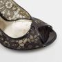 Dolce & Gabbana Pre-owned Lace heels Black Dames - Thumbnail 6