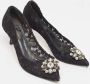 Dolce & Gabbana Pre-owned Lace heels Black Dames - Thumbnail 4