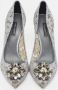 Dolce & Gabbana Pre-owned Lace heels Gray Dames - Thumbnail 3