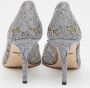 Dolce & Gabbana Pre-owned Lace heels Gray Dames - Thumbnail 5
