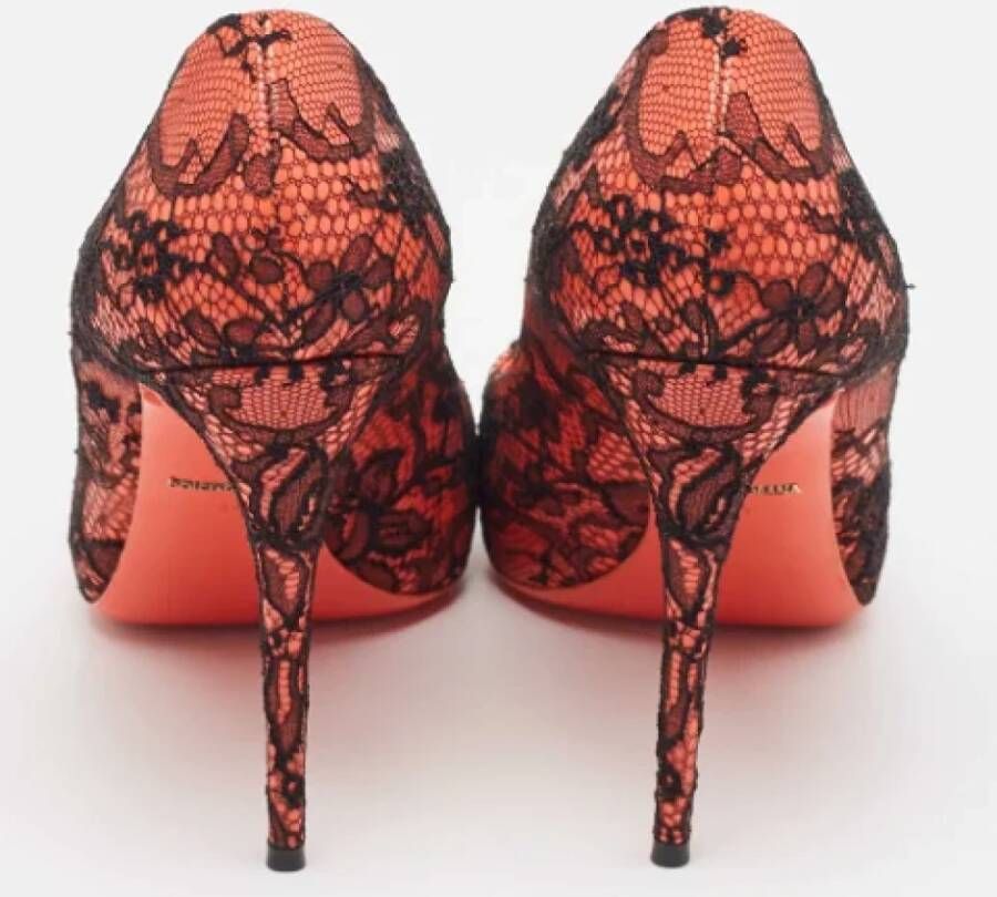 Dolce & Gabbana Pre-owned Lace heels Multicolor Dames