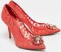 Dolce & Gabbana Pre-owned Lace heels Pink Dames - Thumbnail 3