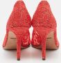 Dolce & Gabbana Pre-owned Lace heels Pink Dames - Thumbnail 4