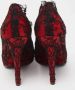 Dolce & Gabbana Pre-owned Lace heels Red Dames - Thumbnail 5