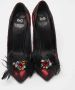 Dolce & Gabbana Pre-owned Lace heels Red Dames - Thumbnail 3