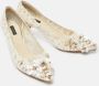 Dolce & Gabbana Pre-owned Lace heels White Dames - Thumbnail 4