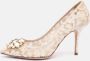 Dolce & Gabbana Pre-owned Lace heels White Dames - Thumbnail 2